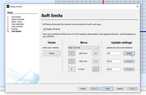 soft limits cnc|CNC motion control software .